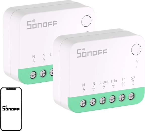 Sonoff minir4m extreme matter διακόπτης Wi‑Fi (2 τεμ.)