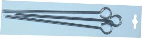 Ανοξείδωτες βελόνες για σουβλάκια 35 cm (4 τεμ.)
