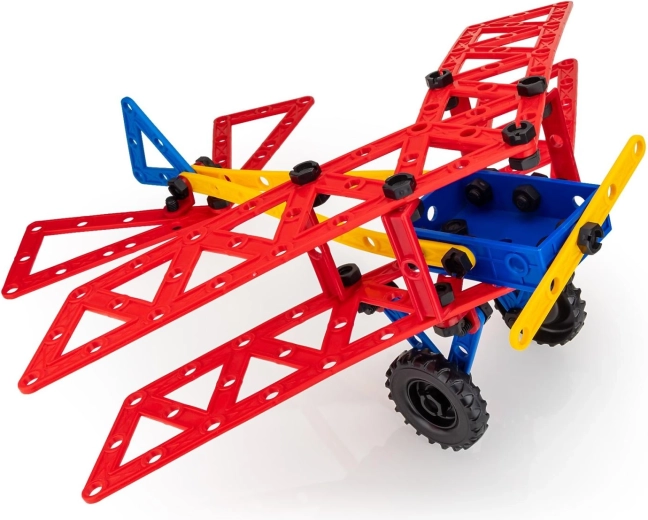 Δημιουργικά μοντέλα: διπλάνο, οχήματα και πλοία