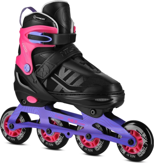 Πατίνια inline NILS Extreme Velto – Ροζ
