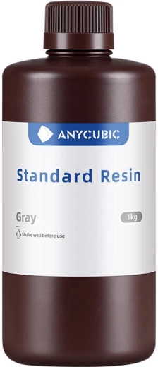 Anycubic τυπική γκρι ρητίνη για 3D εκτύπωση 1kg