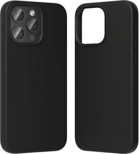 Θήκη σιλικόνης Vention για iPhone 15 Pro Max με MagSafe (μαύρη)
