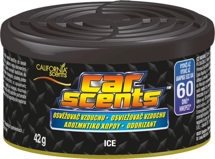 California Scents Ice – άρωμα αυτοκινήτου σε μεταλλικό κουτί