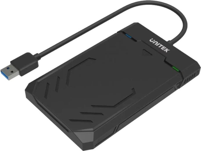 Unitek εξωτερικό αλουμινένιο κουτί USB 3.0 για 2,5" HDD/SSD SATA με UASP