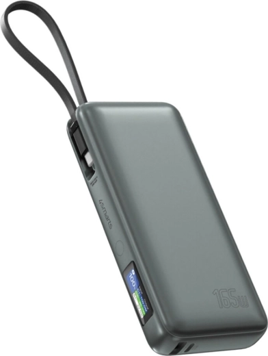 Powerbank Enterprise 20000 mAh 165 W με ενσωματωμένο καλώδιο USB‑C και LCD