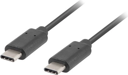 Καλώδιο USB-C M/M 2.0 1m μαύρο
