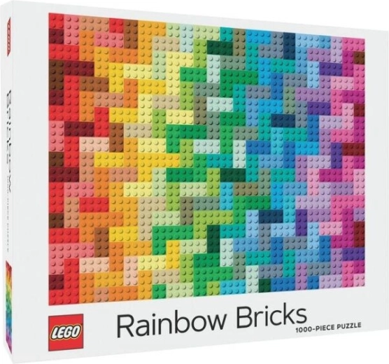 Puzzle Chronicle Books LEGO ουράνια τόξα τουβλάκια 1000 κομμάτια