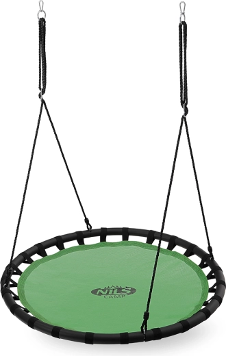NILS Camp κούνια φωλιά 120 cm πράσινη