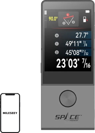 Λέιζερ αποστασιόμετρο Mileseey D9 Pro με εμβέλεια 100 m