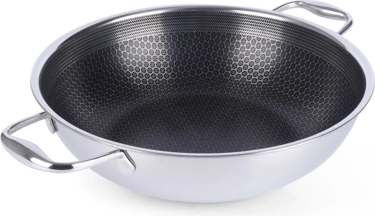 Ανοξείδωτο αντικολλητικό wok COOKCELL 28 cm