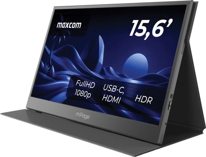 Φορητή οθόνη Maxcom mPage 15 15,6" Full HD