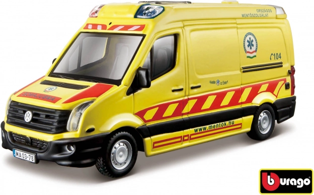 Bburago ασθενοφόρο διάσωσης Volkswagen Crafter 1:50