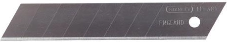 Ανταλλακτικές λεπίδες κοπίδι 18 mm STANLEY, 10 τεμ.