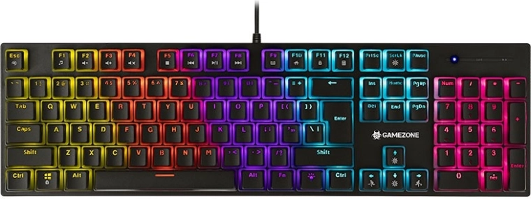 Μηχανικό πληκτρολόγιο gaming Tracer GameZone UNIQUE Pudding RGB, USB