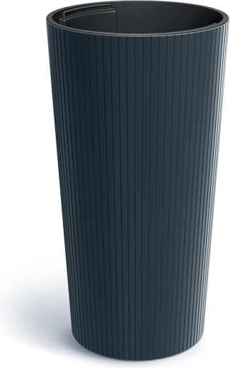 Γλάστρα Lamia Slim 30 cm ανθρακί