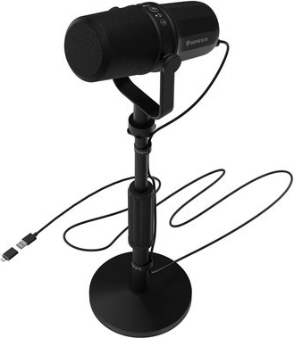 Genesis Radium 750D δυναμικό μικρόφωνο gaming USB/XLR με επιτραπέζιο τρίποδο