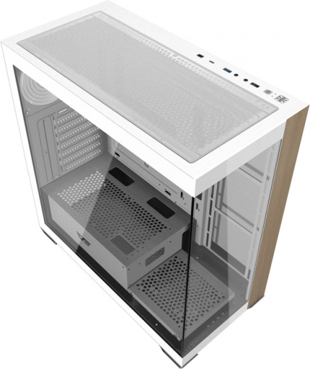 Κουτί υπολογιστή Darkflash DS900W, λευκό, χωρίς ανεμιστήρες