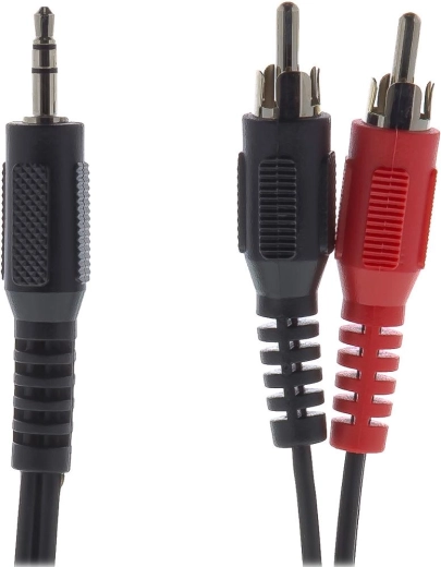 Καλώδιο ήχου Sencor jack 3,5 mm σε 2× RCA, 2 m