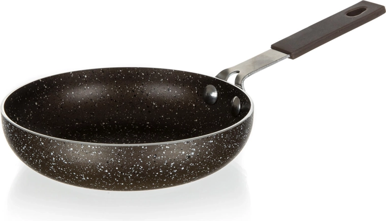 Μίνι τηγάνι με αντικολλητική επίστρωση Granite Brown 14 cm