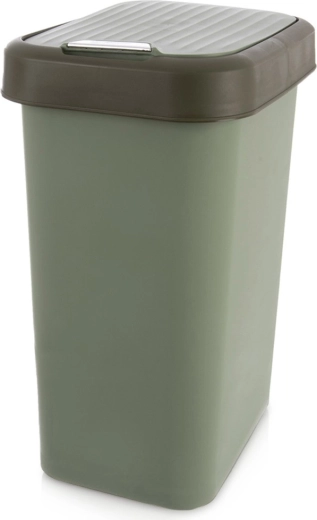 Πλαστικός κάδος απορριμμάτων 25 l, πράσινος