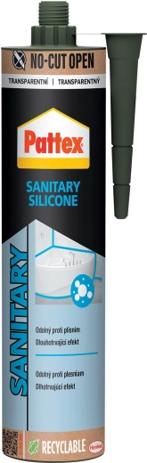 Pattex υγειονομική σιλικόνη διάφανη 280 ml
