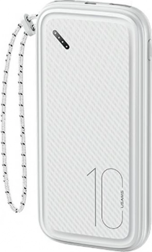 Powerbank usams pb56 10000 mah, λευκή