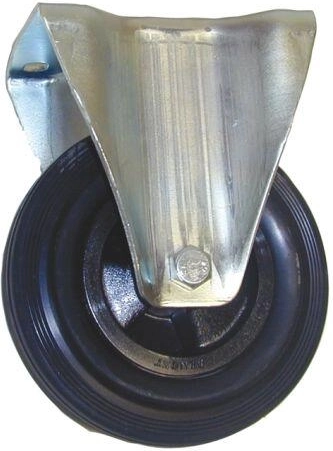 Σταθερός τροχός 200 mm, φέρουσα ικανότητα 120 kg