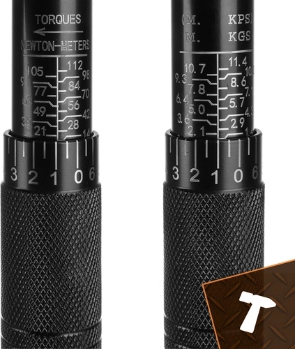 Ακριβής ρύθμιση ροπής 7–112 Nm