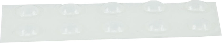Αυτοκόλλητα διαφανή ημισφαιρικά στοπ 6,4 × 1,6 mm (10 τεμ.) BS-40