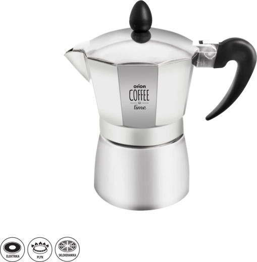 Αλουμινένια καφετιέρα moka 0,2 l