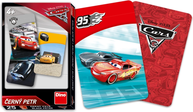 Μαύρος Πέτρος Παιχνίδι με Κάρτες - Cars 3