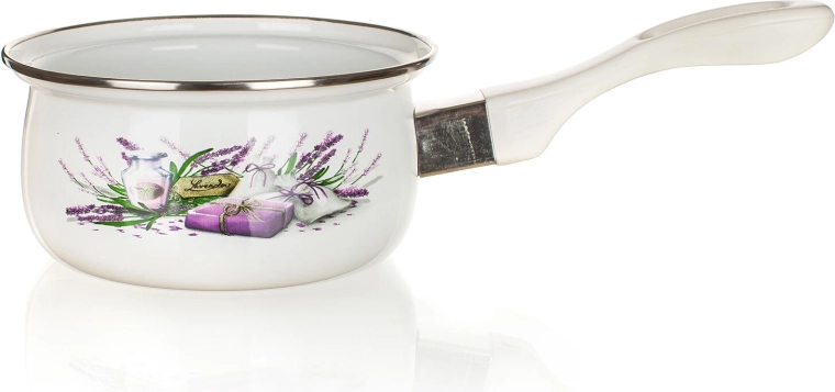 Εμαγιέ κατσαρολάκι Lavender 14 εκ. με μακριά λαβή 0,65 l