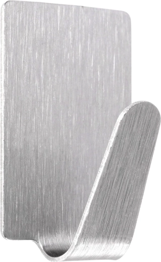Αυτοκόλλητος ανοξείδωτος γάντζος 1,5 × 2,5 cm