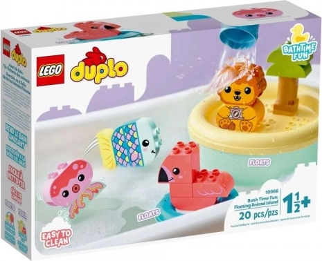 Lego Duplo Το πρώτο μου μπάνιο: πλωτό νησί με ζωάκια