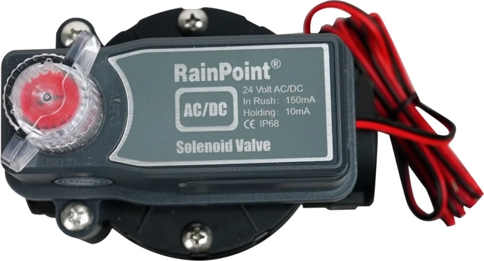 Ηλεκτρονική βαλβίδα άρδευσης 1" RAINPOINT 24 V AC/DC, IP68