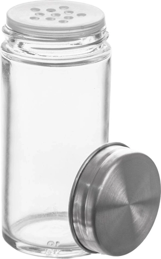 Γυάλινο δοχείο μπαχαρικών με κόσκινο 100 ml