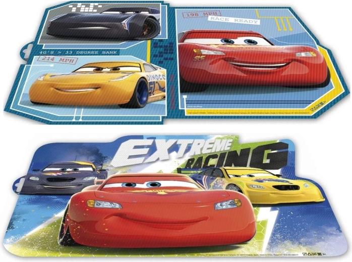 Πλαστικό παιδικό σουπλά πρωινού CARS 43 × 29 cm