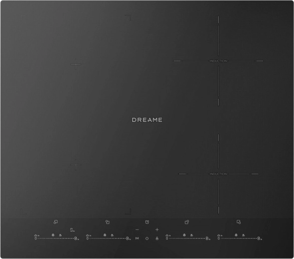 Επαγωγική εστία Dreame EZ60 Pro 60 cm με συνδεδεμένη ζώνη