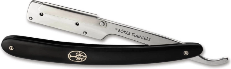 Böker Pro Barberette μαύρη φαλτσέτα με συνθετική λαβή