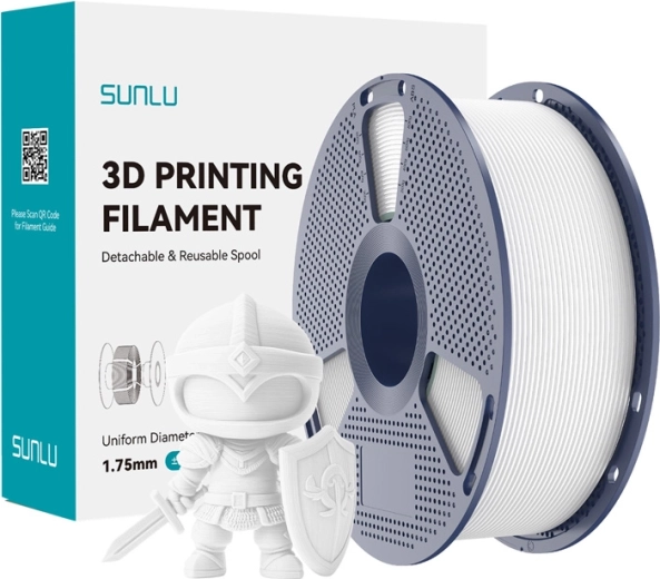 Νήμα Sunlu PLA+ 1,75 mm – λευκό