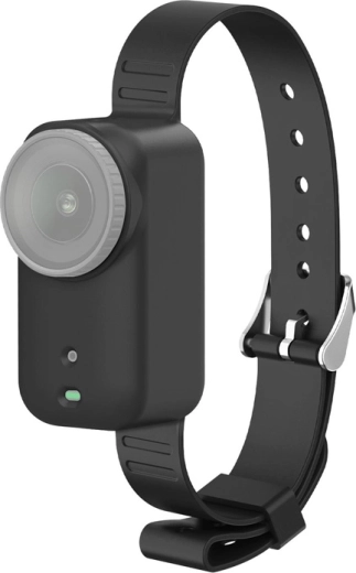 Σιλικονούχο λουράκι/κολάρο Puluz για DJI Osmo Nano – μαύρο