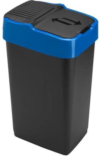 Πλαστικός κάδος απορριμμάτων Heidrun 35 l