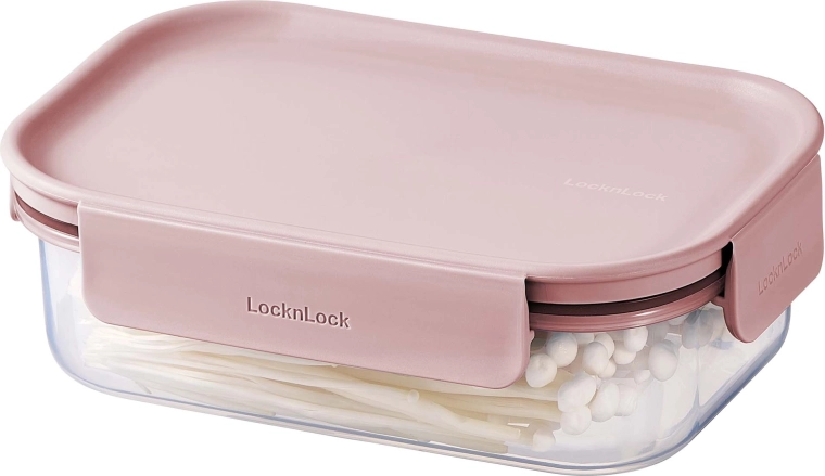 Δοχείο τροφίμων LocknLock Classic Plus 910 ml ροζ