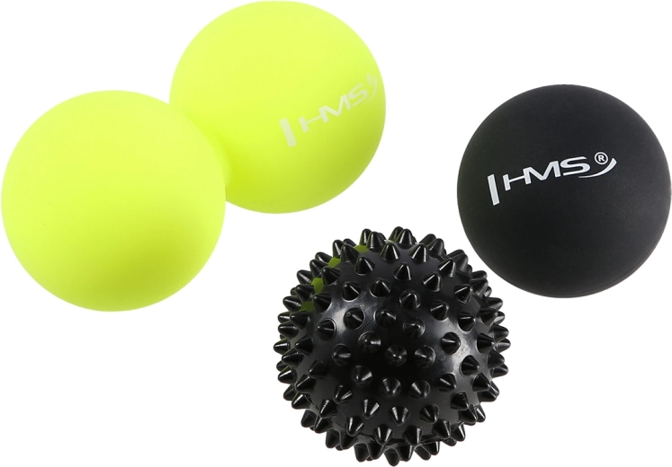 HMS σετ μασάζ με μπαλάκια lacrosse ball BLS01