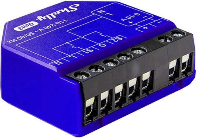 Shelly PM Gen3 ροοστάτης φωτισμού 0/1-10V, WiFi/Bluetooth