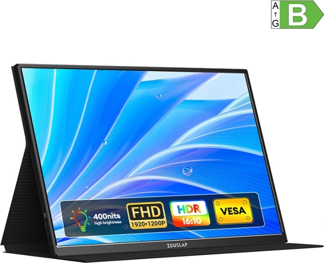 Φορητή gaming οθόνη ZEUSLAP P16 16" WUXGA 120 Hz