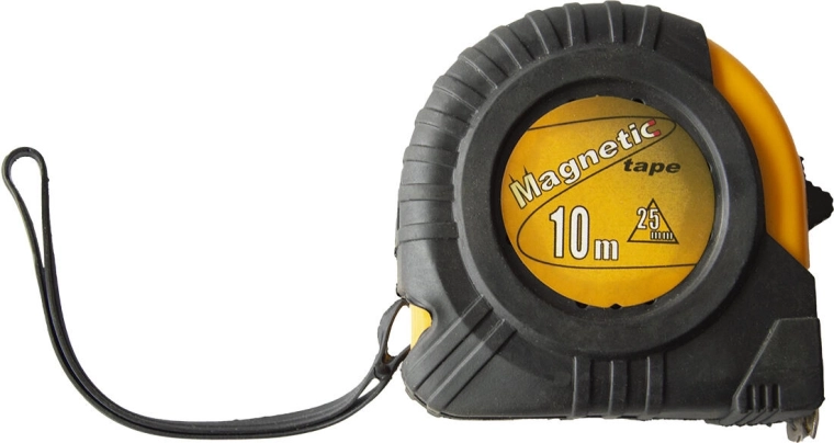 Αναδιπλούμενη μεζούρα MAGNETIC 10 m, πλάτος ταινίας 25 mm