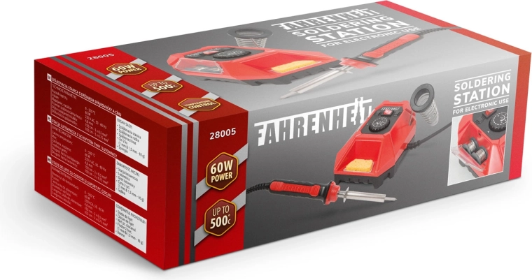 Ομαλή ρύθμιση θερμοκρασίας έως 500 °C