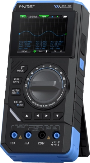 Fnirsi dst-210 φορητό ψηφιακό πολύμετρο 3 σε 1 με παλμογράφο και γεννήτρια σήματος