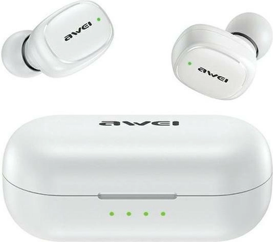 Ασύρματα ακουστικά awei t13 pro tws (bluetooth 5.1) λευκά